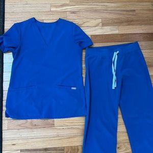 Figs- Royal Blue XS Set